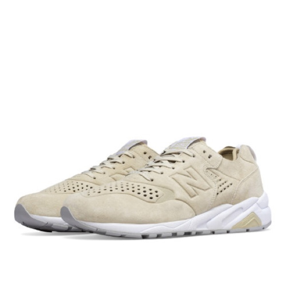 New Balance Men’s Beige 580 Deconstructed, Size 12